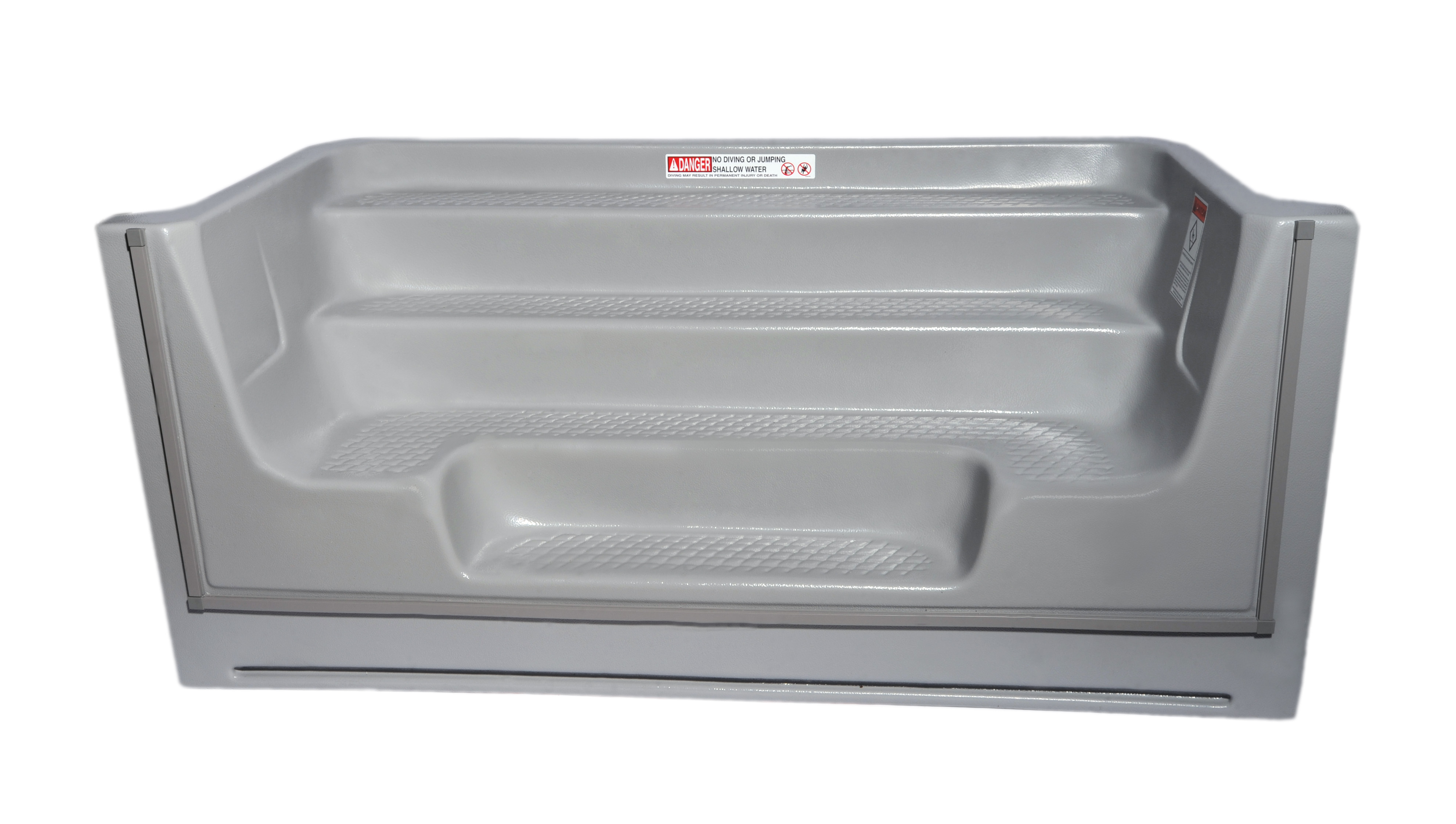 8 Ft Step-N-Rest Trimline Gray - CLEARANCE SAFETY COVERS